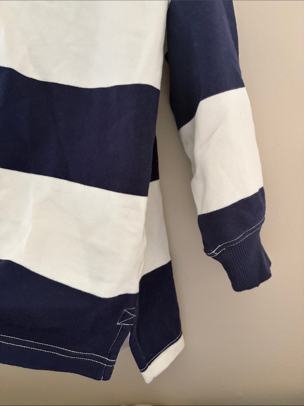 NWT Aerie Prep Rally Rugby Sweatshirt XS - Picture 3 of 7